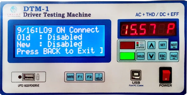 DTM Log On Connect Mode Selection